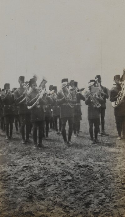 De band, 1914 door English Photographer